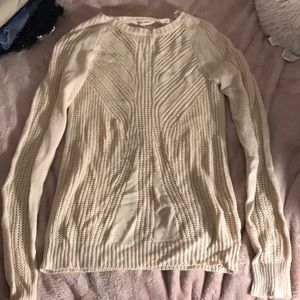 Cream sweater